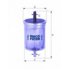 FI 8158/1 UNICO FILTER Топливный фильтр