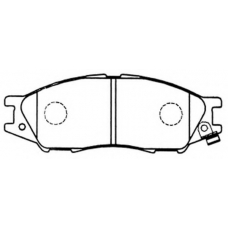 FP1193 FIT Колодки тормозные