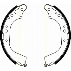 8100 14565 TRISCAN Комплект тормозных колодок