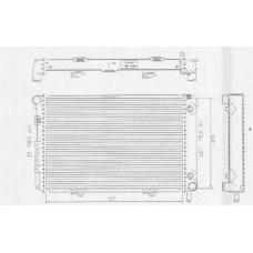 2109333 BEHR Radiator