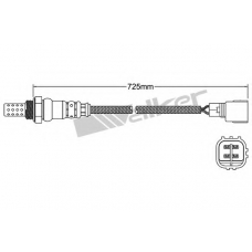 250-24874 WALKER Лямбда-зонд