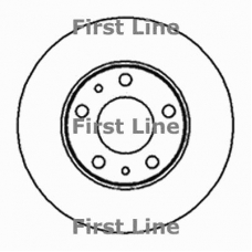 FBD856 FIRST LINE Тормозной диск