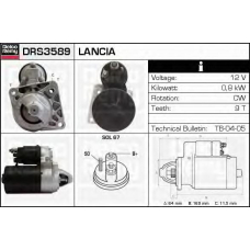 DRS3589 DELCO REMY Стартер