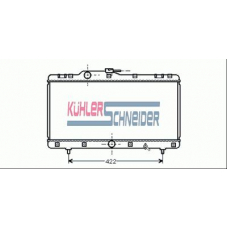 3206001 KUHLER SCHNEIDER Радиатор, охлаждение двигател