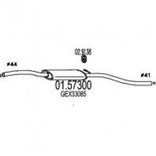 01.57300 MTS Средний глушитель выхлопных газов