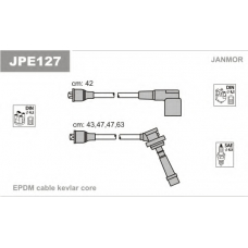 JPE127 JANMOR Комплект проводов зажигания