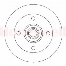 561093B BENDIX Тормозной диск