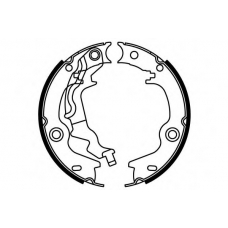 S828 SIMER Комплект тормозных колодок