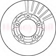 561580B BENDIX Тормозной диск