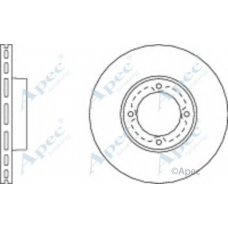 DSK236 APEC Тормозной диск