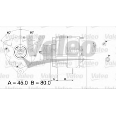 437442 VALEO Генератор