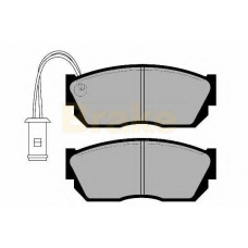 PA459 BRAKE ENGINEERING Комплект тормозных колодок, дисковый тормоз