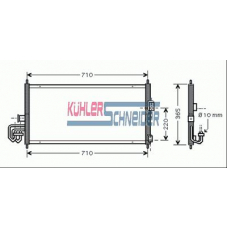 1620111 KUHLER SCHNEIDER Конденсатор, кондиционер