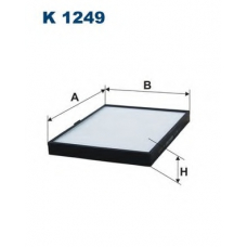 K1249 FILTRON Фильтр, воздух во внутренном пространстве