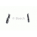 0 986 460 968 BOSCH Комплект тормозных колодок, дисковый тормоз