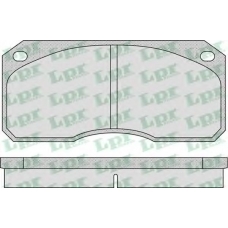 05P1144 LPR Комплект тормозных колодок, дисковый тормоз