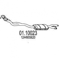 01.10023 MTS Труба выхлопного газа
