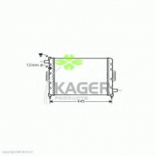 31-3135 KAGER Радиатор, охлаждение двигателя