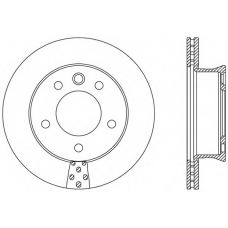 BDA2488.20 OPEN PARTS Тормозной диск