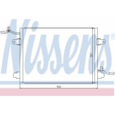 94835 NISSENS Конденсатор, кондиционер