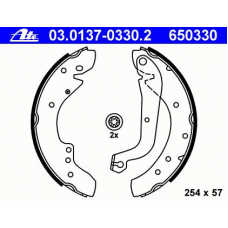 03.0137-0330.2 ATE Комплект тормозных колодок