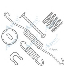 KIT642 APEC Комплектующие, тормозная колодка