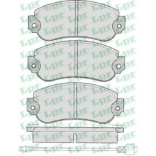05P240 LPR Комплект тормозных колодок, дисковый тормоз