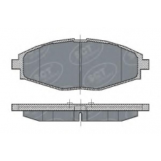 SP 213 SCT Комплект тормозных колодок, дисковый тормоз