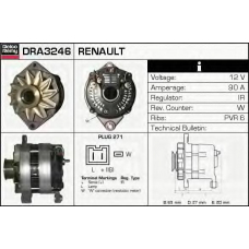 DRA3246 DELCO REMY Генератор