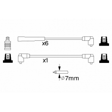 0 986 356 804 BOSCH Комплект проводов зажигания