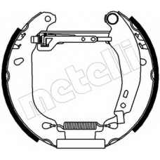 51-0156 METELLI Комплект тормозных колодок