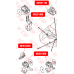 MI5010M VTR Подушка двигателя правая