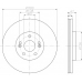 MDK0189 MINTEX Комплект тормозов, дисковый тормозной механизм