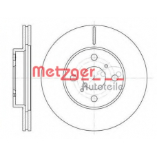 6635.10 METZGER Тормозной диск