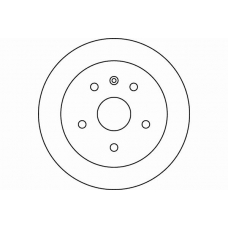 MDC1399 MINTEX Тормозной диск