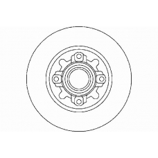 MDC2031 MINTEX Тормозной диск