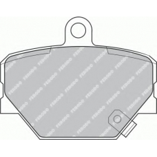 FSL1162 FERODO Комплект тормозных колодок, дисковый тормоз