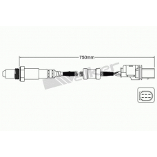 800-95007 WALKER Лямбда-зонд