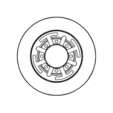 NBD864 NATIONAL Тормозной диск