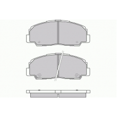 12-0639 E.T.F. Комплект тормозных колодок, дисковый тормоз