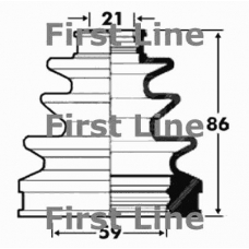 FCB2876 FIRST LINE Пыльник, приводной вал