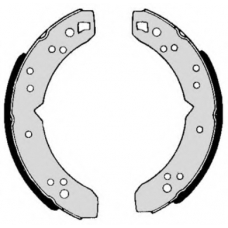 S 52 504 BREMBO Комплект тормозных колодок