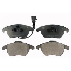 B110858 DENCKERMANN Комплект тормозных колодок, дисковый тормоз