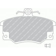 FDB370 FERODO Комплект тормозных колодок, дисковый тормоз
