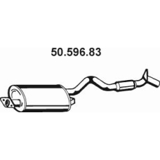 50.596.83 EBERSPACHER Глушитель выхлопных газов конечный