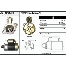 912931 EDR Стартер