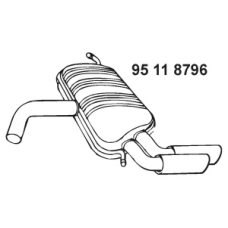 95 11 8796 EBERSPACHER Глушитель выхлопных газов конечный