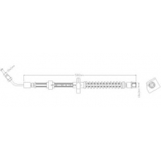 5333 REMKAFLEX Тормозной шланг