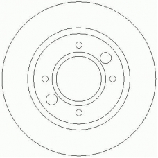 D2056 ROULUNDS Тормозной диск