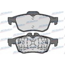 AC0581761D AC Delco Комплект тормозных колодок, дисковый тормоз